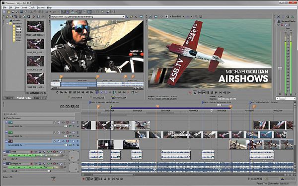 Sony Vegas Pro Main