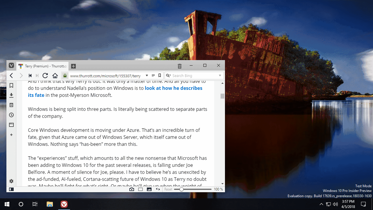 微软将在Windows 10后续版本中删除传统的截图工具